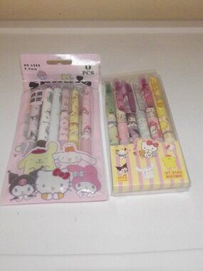 Sanrio--2 Packs of (6) Ink Pens---NEW